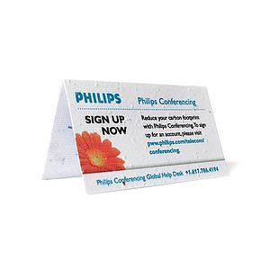 Seed Paper Folding Business Card, Value (PSB2)