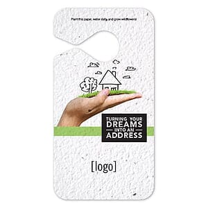 Seed Paper Door Hanger