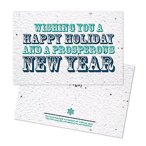 Seed Paper Postcard
