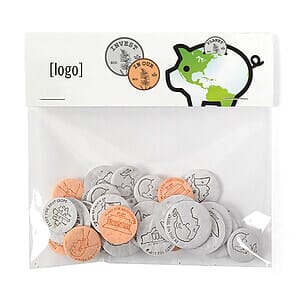 Earth Day Seed Coin Cello Pack