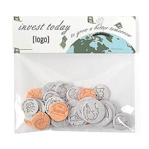 Earth Day Seed Coin Cello Pack