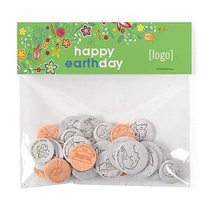 Earth Day Seed Coin Cello Pack