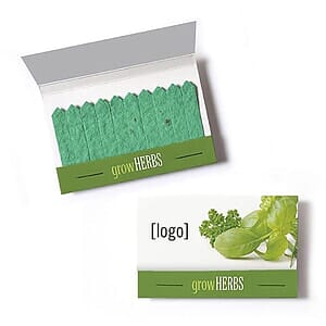 Seed Paper Matchbook