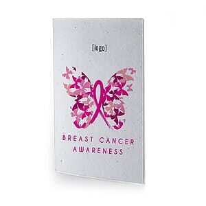 Breast Cancer Awareness Seed Paper Notebook