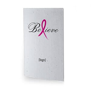 Breast Cancer Awareness Seed Paper Notebook