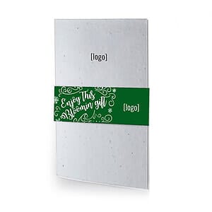 Holiday Seed Paper Notebook