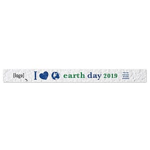 Earth Day - Seed Paper Wristband