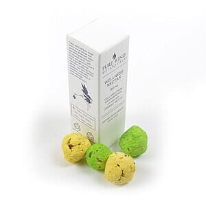 Cardstock Gift Box with 4 Bombs inside; 1.3x4.2x1.3