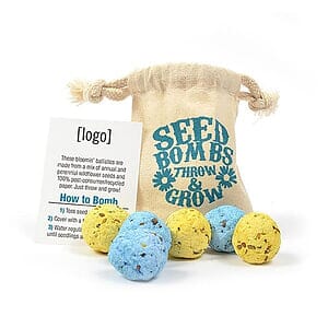 Seed Paper Bomb Bag,6 Pack