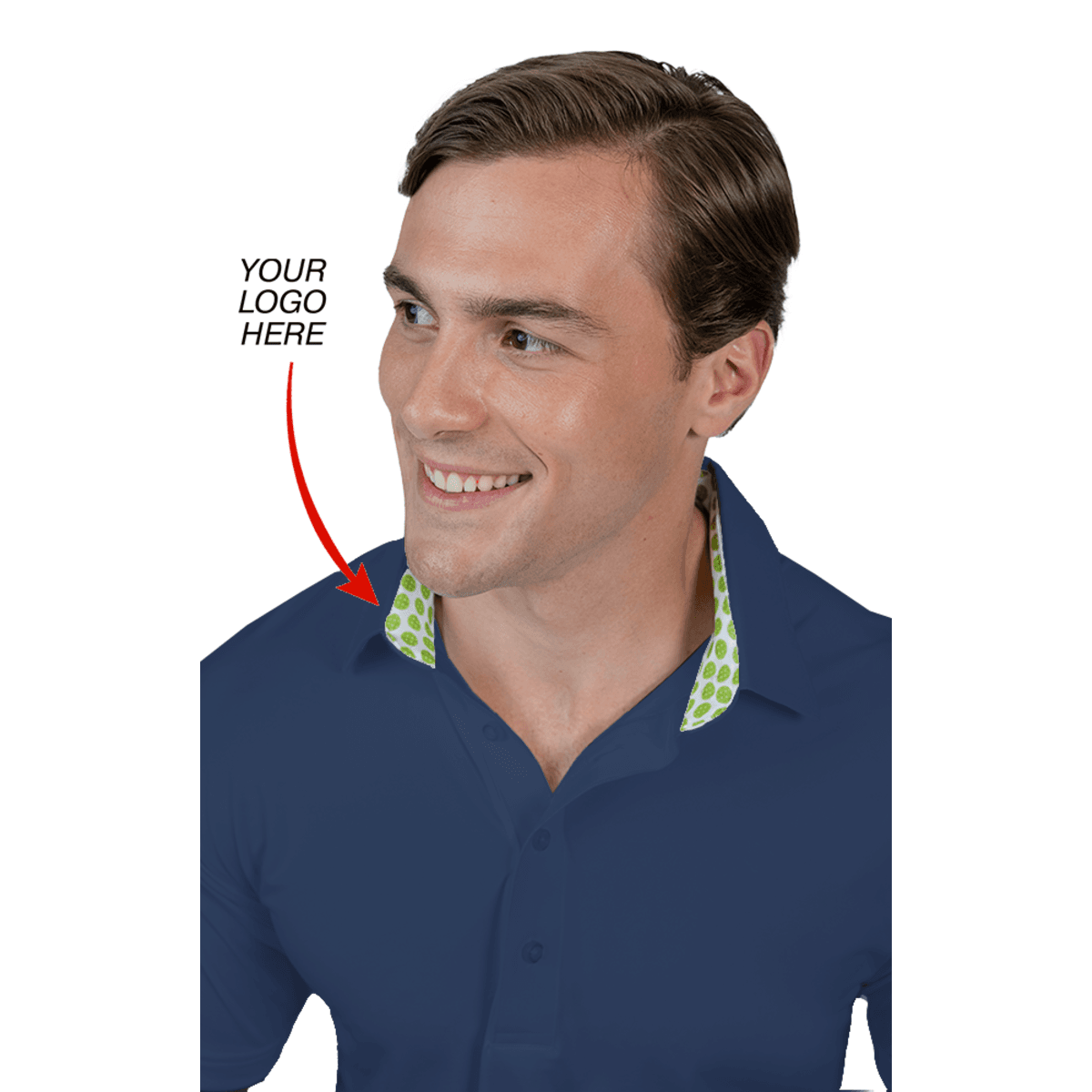 Sublimated Bonded Collar Polo