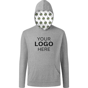 Your Logo Here Triblend Pullover Hoodie