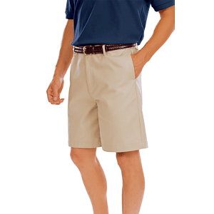 Men's Scotchgard Twill Flat Front Short