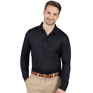 Adult Avenger Long Sleeve Polo