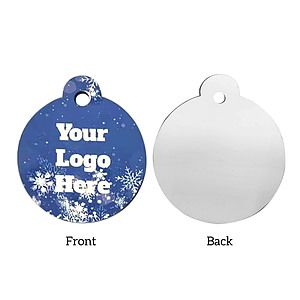 3" Full Color Christmas Ornament - Round