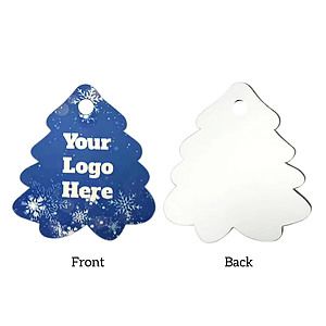 3" Full Color Christmas Ornament - Tree