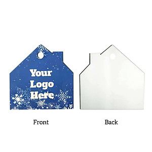 3" Full Color Christmas Ornament - House
