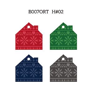 3" Full Color Christmas Ornament - House