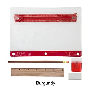 Clear Translucent School Kit