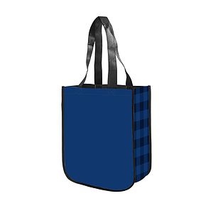 LOW MOQ US STOCK Lulu Lemon Style 130GSM Laminated Tote Bag-CLOSE OUT