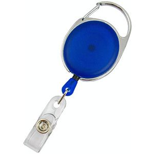 Heavy Duty Carabiner Badge Reel - Close Out