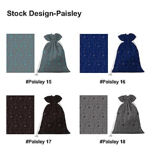 5 Oz. 100% Cotton Full Color Drawstring Pouch Bag