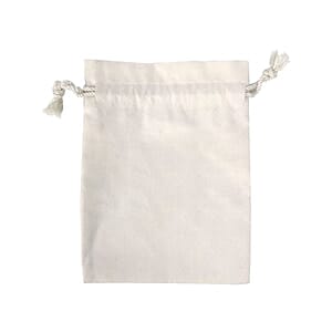 5 Oz. 100% Cotton Full Color Drawstring Pouch Bag