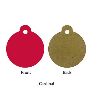 Free Shipping Solid Color Christmas Ornament - Round