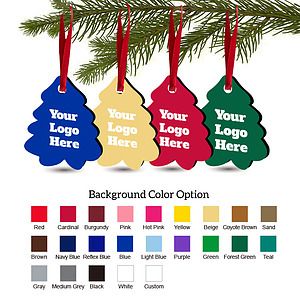 Free Shipping Solid Color Christmas Ornament - Tree