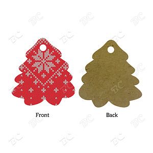 Free Shipping Full Color Christmas Ornament - Tree