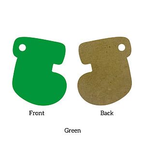 Free Shipping Solid Color Christmas Ornament - Socking
