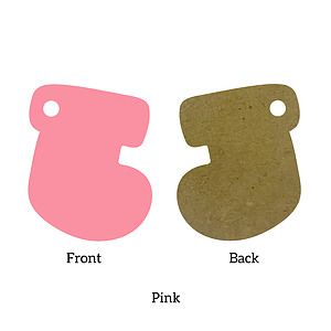 Free Shipping Solid Color Christmas Ornament - Socking