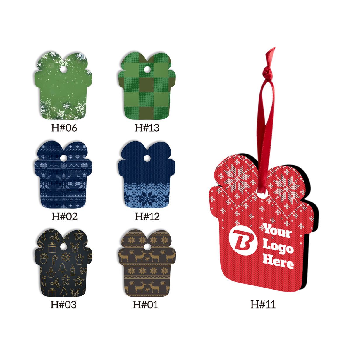 Free Shipping Full Color Christmas Ornament - Gifts