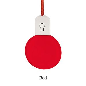 Free Shipping Full Color Christmas Illuminated Acrylic Round Ornament