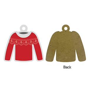 Free Shipping Full Color Christmas Ornament - Ugly Sweater
