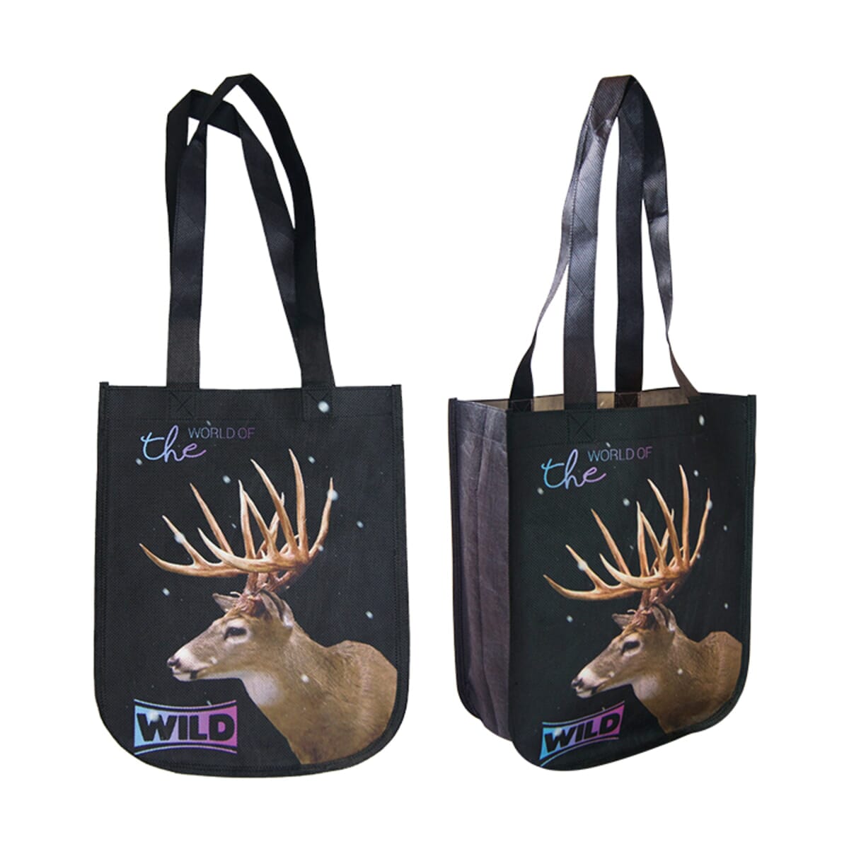 Free Shipping 80 GSM PET Non-woven Small Shopper Tote