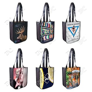 Free Shipping 80 GSM PET Non-woven Small Shopper Tote