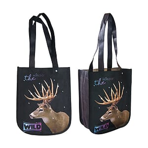 Free Shipping 80 GSM PET Non-woven Small Shopper Tote