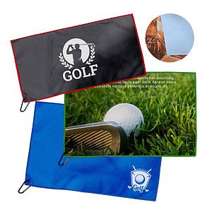 Free Shipping Full Color 400gsm Waffle Golf Towel