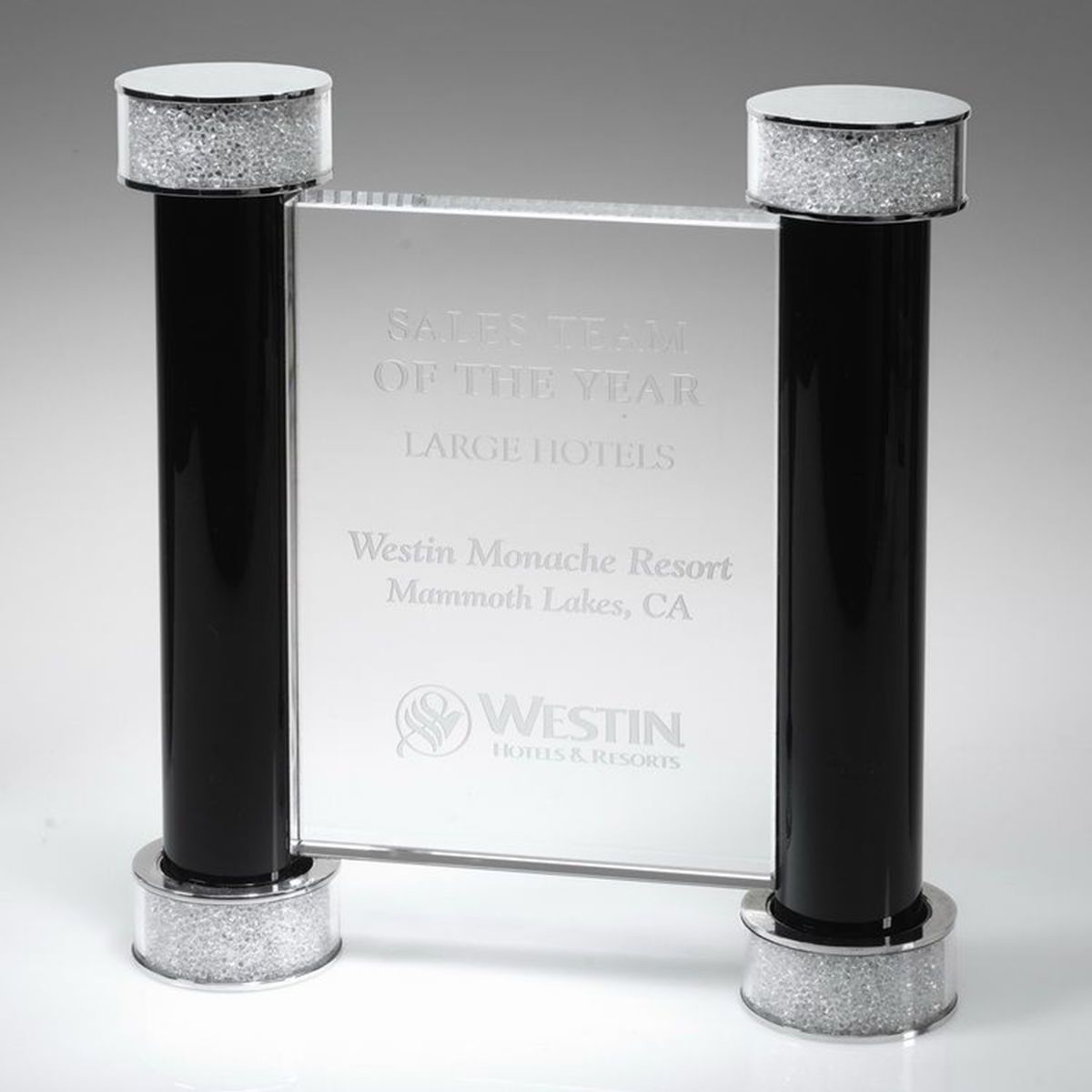 10" Crystal Award - Pillars of Success_D046CA