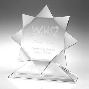10" Crystal Award-Radiance_D074CA
