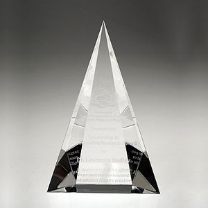 7" Crystal Award-Peak_D175CA