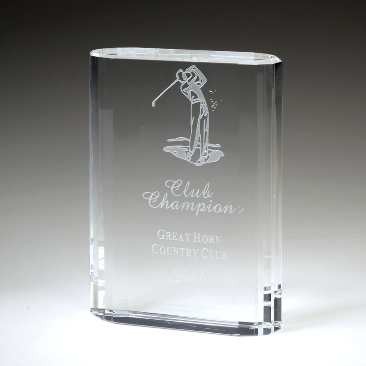 4-1/2" Crystal Award-Merit_D187CA