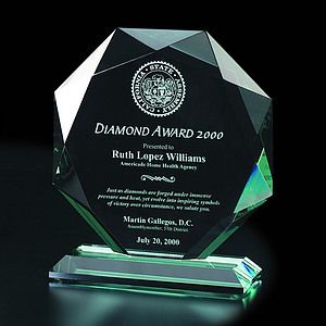 6-3/4" Diamond Award Trophy