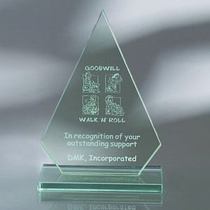 7-1/2" Award- Awards, Trophy,Conquest, Flat Edge_D364GA