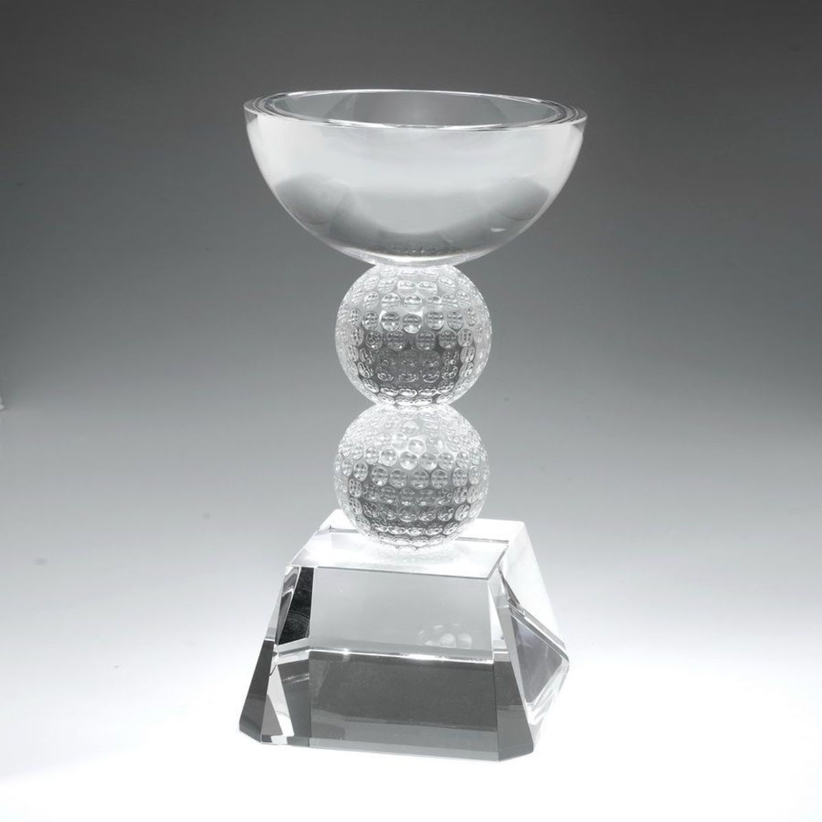 9" Crystal Award - Golf Chalice_D467CA