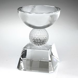7" Crystal Award - Golf Chalice_D466CA