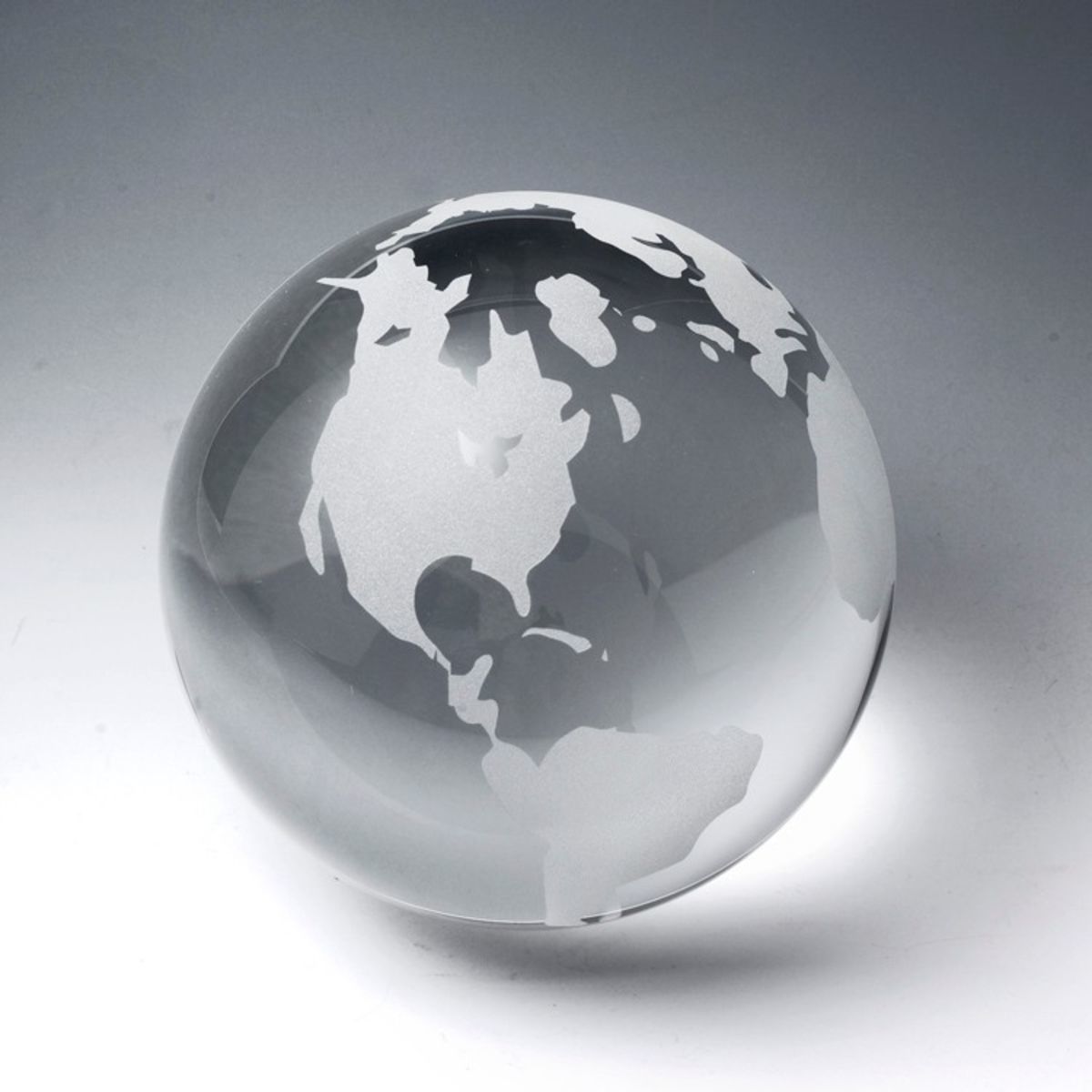 2-3/8" Award- Awards, Trophy,Clear Globe (Flat Bottom)_D488CA