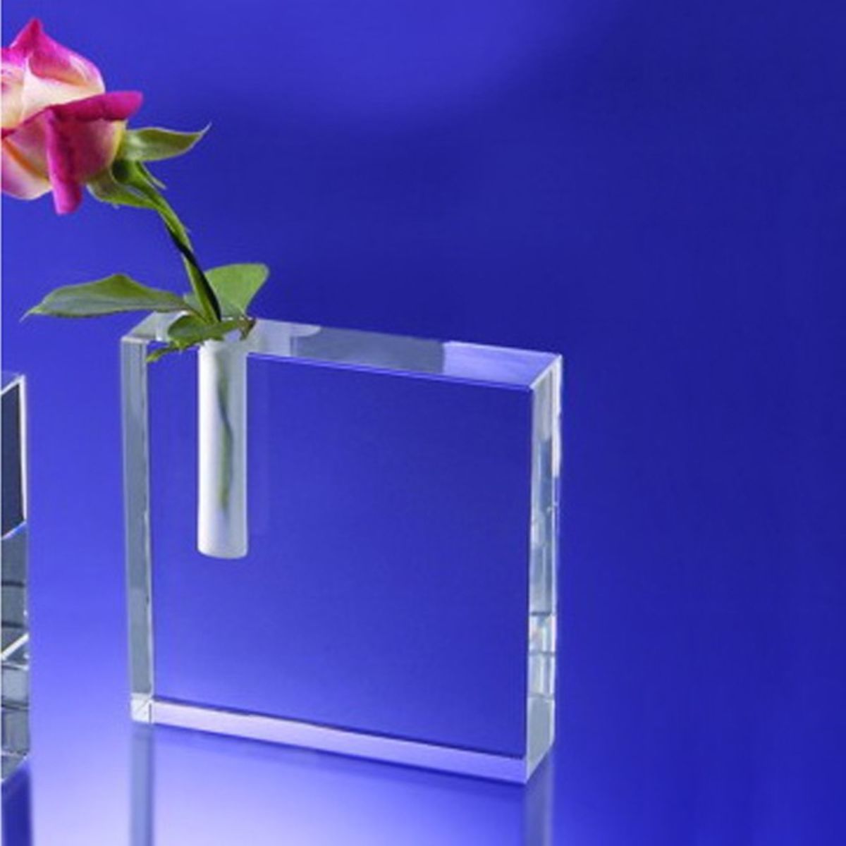 4" Award- Awards, Trophy,Bud Vase, Plain, Side Hole