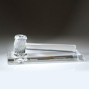4" Award- Awards, Trophy,Gavel with Base