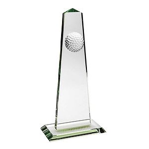 9" Award - Golf Obelisk_D598GA